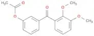 3-Acetoxy-2',3'-dimethoxybenzophenone