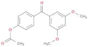 4-Acetoxy-3',5'-dimethoxybenzophenone