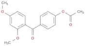 4-Acetoxy-2',4'-dimethoxybenzophenone