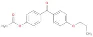 4-Acetoxy-4'-propoxybenzophenone