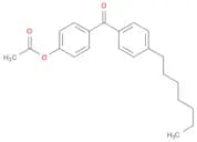 4-Acetoxy-4'-heptylbenzophenone