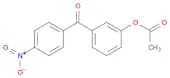 3-Acetoxy-4'-nitrobenzophenone