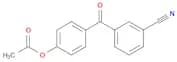 4-Acetoxy-3'-cyanobenzophenone