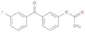 3-Acetoxy-3'-fluorobenzophenone