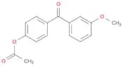 4-Acetoxy-3'-methoxybenzophenone