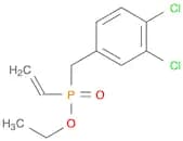 Phosphinic acid, [(3,4-dichlorophenyl)methyl]ethenyl-, ethyl ester
