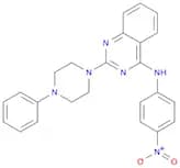 N-(4-Nitrophenyl)-2-(4-phenylpiperazin-1-yl)quinazolin-4-amine