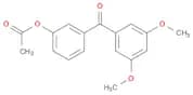3-Acetoxy-3',5'-dimethoxybenzophenone