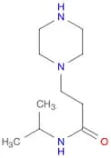 3-(piperazin-1-yl)-N-(propan-2-yl)propanamide