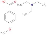 Benzoic acid, 4-methoxy-, compd. with N,N-diethylethanamine (1:1)