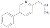 methyl[(5-phenylpyridin-2-yl)methyl]amine
