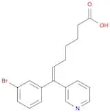6-Heptenoic acid, 7-(3-bromophenyl)-7-(3-pyridinyl)-, (Z)-