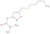 Carbamic acid, dimethyl-, 5-[(pentylthio)methyl]-3-isoxazolyl ester