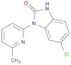 2H-Benzimidazol-2-one, 6-chloro-1,3-dihydro-1-(6-methyl-2-pyridinyl)-