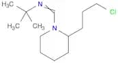 Piperidine, 2-(3-chloropropyl)-1-[[(1,1-dimethylethyl)imino]methyl]-