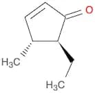 2-Cyclopenten-1-one, 5-ethyl-4-methyl-, trans-