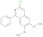 Isoquinoline, 3-chloro-6,7-dimethoxy-1-phenyl-