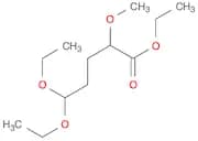 Pentanoic acid, 5,5-diethoxy-2-methoxy-, ethyl ester