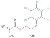 2-Propenoic acid, 2-methyl-, 2-(pentachlorophenoxy)propyl ester