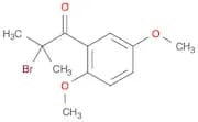 1-Propanone, 2-bromo-1-(2,5-dimethoxyphenyl)-2-methyl-