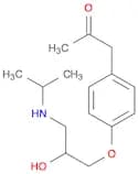 2-Propanone, 1-[4-[2-hydroxy-3-[(1-methylethyl)amino]propoxy]phenyl]-