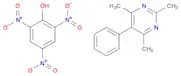 Pyrimidine, 2,4,6-trimethyl-5-phenyl-, compd. with 2,4,6-trinitrophenol