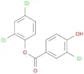 Benzoic acid, 3-chloro-4-hydroxy-, 2,4-dichlorophenyl ester