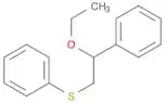 Benzene, [(2-ethoxy-2-phenylethyl)thio]-