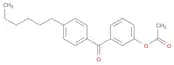 3-Acetoxy-4'-hexylbenzophenone