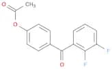 4-Acetoxy-2',3'-difluorobenzophenone