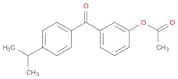 3-Acetoxy-4'-isopropylbenzophenone