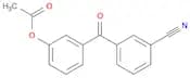 3-Acetoxy-3'-cyanobenzophenone