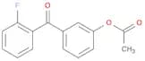 3-Acetoxy-2'-fluorobenzophenone