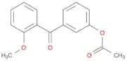 3-Acetoxy-2'-methoxybenzophenone
