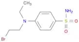 4-[(2-bromoethyl)(ethyl)amino]benzenesulfonamide