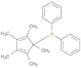 Phosphine, (1,2,3,4,5-pentamethyl-2,4-cyclopentadien-1-yl)diphenyl-