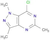 7-chloro-1,3,5-trimethyl-1H-pyrazolo[4,3-d]pyrimidine