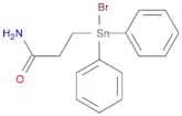 Propanamide, 3-(bromodiphenylstannyl)-