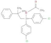 Stannane, (acetyloxy)bis(4-chlorophenyl)(2-methyl-2-phenylpropyl)-