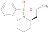 Piperidine, 1-(phenylsulfonyl)-2-propyl-, (S)-
