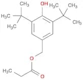 Benzenemethanol,3,5-bis(1,1-dimethylethyl)-4-hydroxy-, 1-propanoate