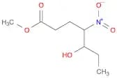 Heptanoic acid, 5-hydroxy-4-nitro-, methyl ester