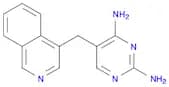 2,4-Pyrimidinediamine, 5-(4-isoquinolinylmethyl)-