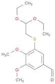 Benzaldehyde, 3-[(2,2-diethoxyethyl)thio]-4,5-dimethoxy-