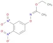 Ethanimidic acid, N-(3,4-dinitrophenoxy)-, ethyl ester, (E)-