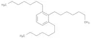 Benzene, triheptyl-