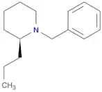Piperidine, 1-(phenylmethyl)-2-propyl-, (S)-
