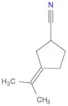 Cyclopentanecarbonitrile, 3-(1-methylethylidene)-