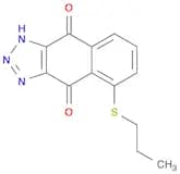 1H-Naphtho[2,3-d]triazole-4,9-dione, 5-(propylthio)-
