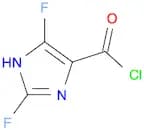 1H-Imidazole-4-carbonyl chloride, 2,5-difluoro- (9CI)